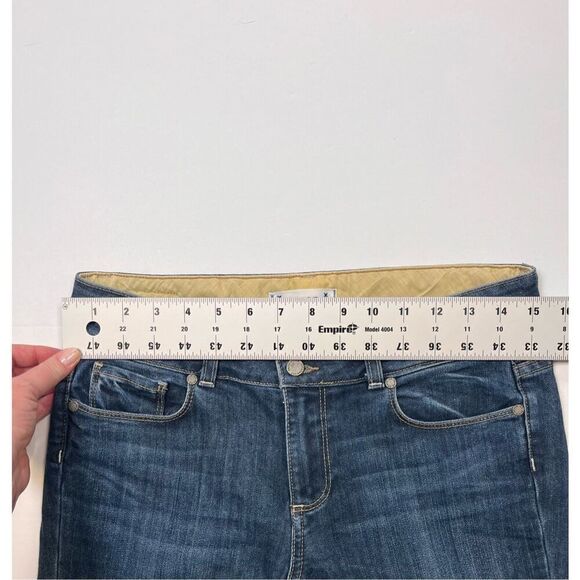 PAIGE Premium Denim Hidden Hills High Rise Bootcut Jeans Double Button Size 28 - Picture 5 of 8